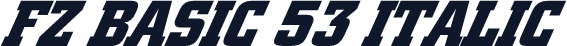 FZ BASIC 53 ITALIC