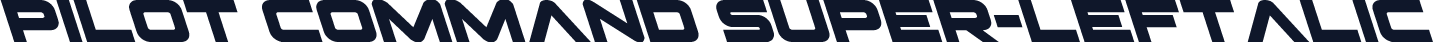 Pilot Command Super-Leftalic