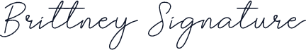 Brittney Signature