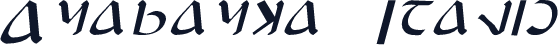 Anayanka Italic
