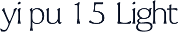 yi pu 15 Light