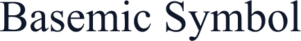 Basemic Symbol