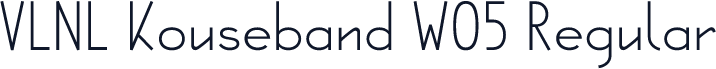 VLNL Kouseband W05 Regular