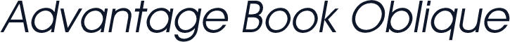Advantage Book Oblique