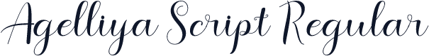 Agelliya Script Regular