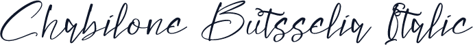 Chabilone Butsselia Italic