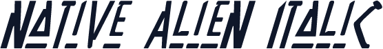 Native Alien Italic