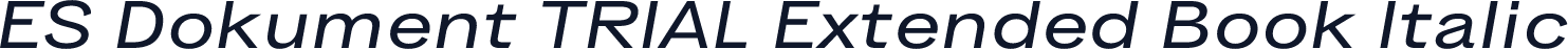 ES Dokument TRIAL Extended Book Italic