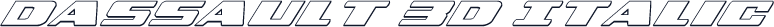 Dassault 3D Italic