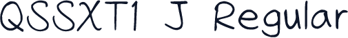 QSSXT1 J Regular