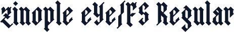 zinople eYe/FS Regular