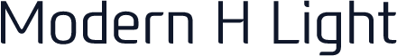 Modern H Light