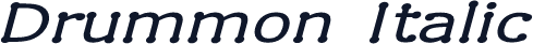 Drummon Italic