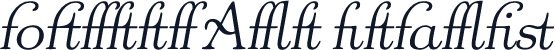 Odette Alt Italic