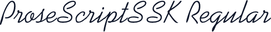 ProseScriptSSK Regular