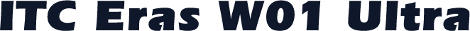 ITC Eras W01 Ultra