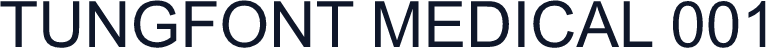 tungfont medical 001