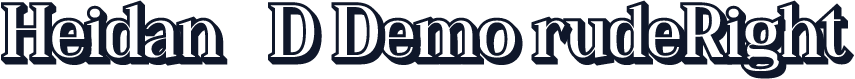 Heidan 3D Demo rudeRight