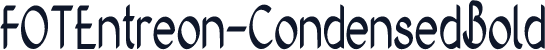FOTEntreon-CondensedBold