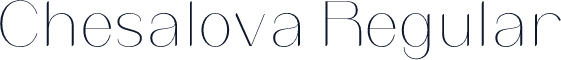 Chesalova Regular