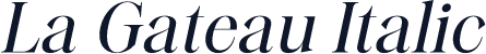 La Gateau Italic