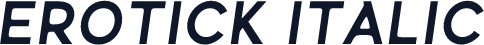 Erotick Italic
