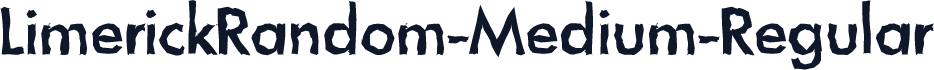 LimerickRandom-Medium-Regular