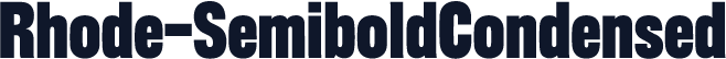 Rhode-SemiboldCondensed