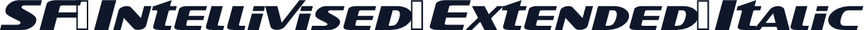 SF Intellivised Extended Italic