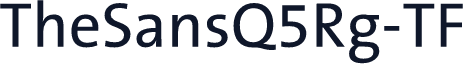 TheSansQ5Rg-TF