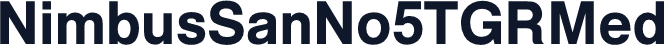 NimbusSanNo5TGRMed