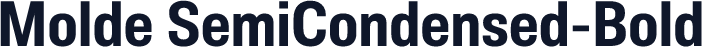 Molde SemiCondensed-Bold