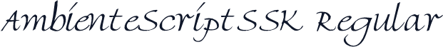 AmbienteScriptSSK Regular