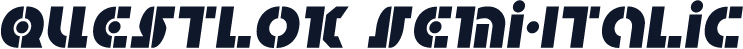 Questlok Semi-Italic