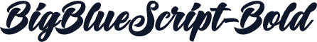 BigBlueScript-Bold