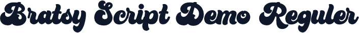 Bratsy Script Demo Reguler