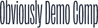 Obviously Demo Comp