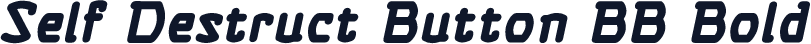 Self Destruct Button BB Bold