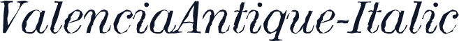 ValenciaAntique-Italic