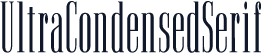 UltraCondensedSerif
