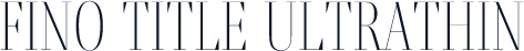 Fino Title UltraThin