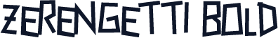 Zerengetti Bold