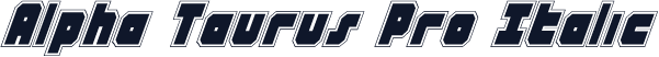 Alpha Taurus Pro Italic