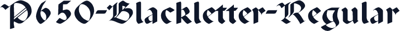 P650-Blackletter-Regular