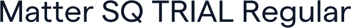 Matter SQ TRIAL Regular