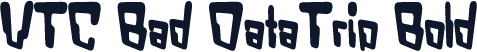 VTC Bad DataTrip Bold
