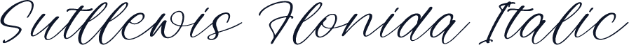 Sutllewis Flonida Italic