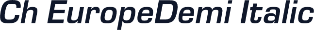 Ch EuropeDemi Italic