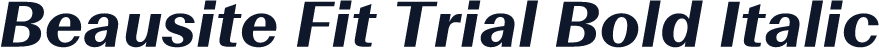 Beausite Fit Trial Bold Italic