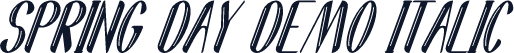Spring Day Demo Italic